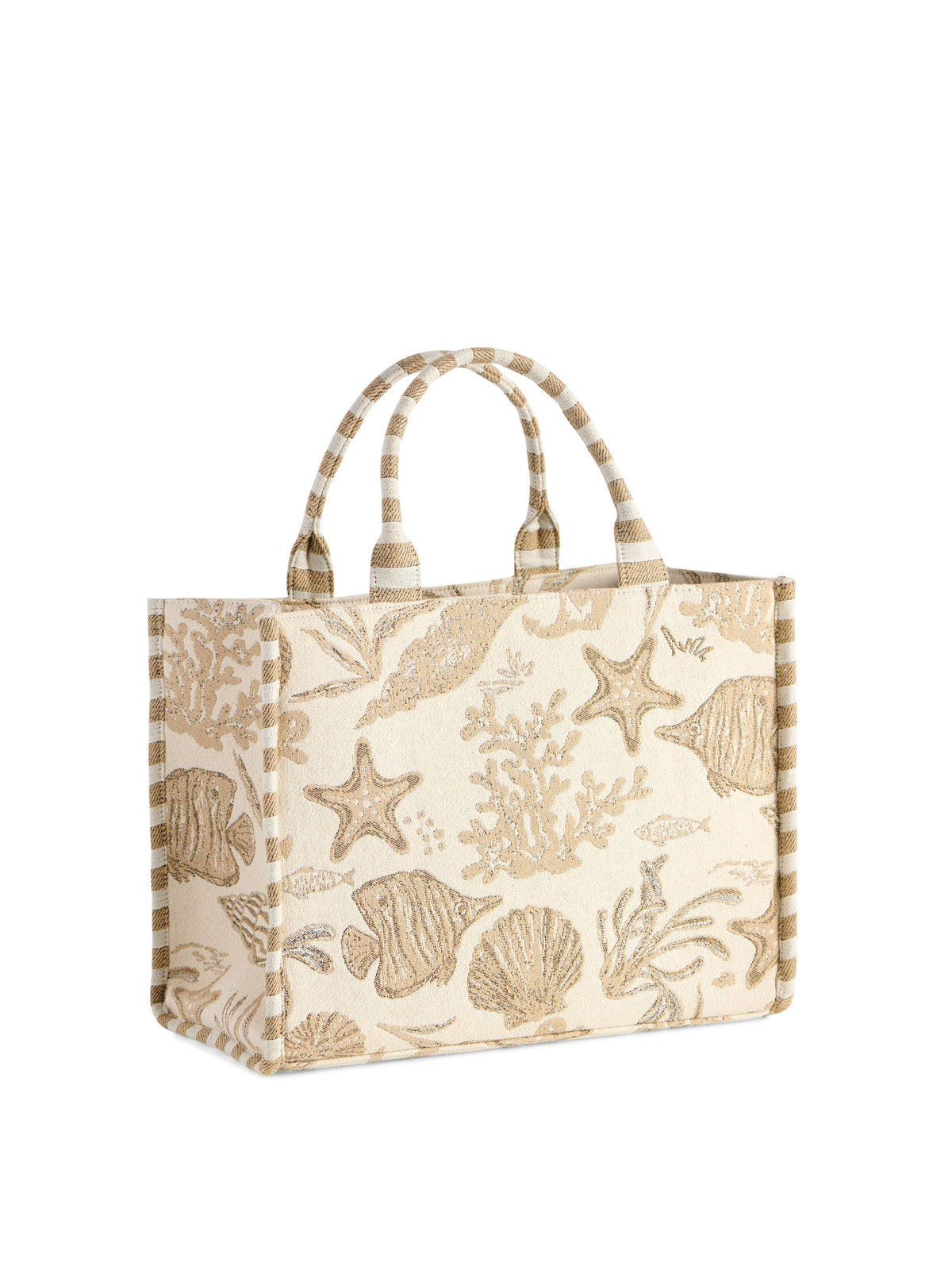 Coastal Jacquard Tote
