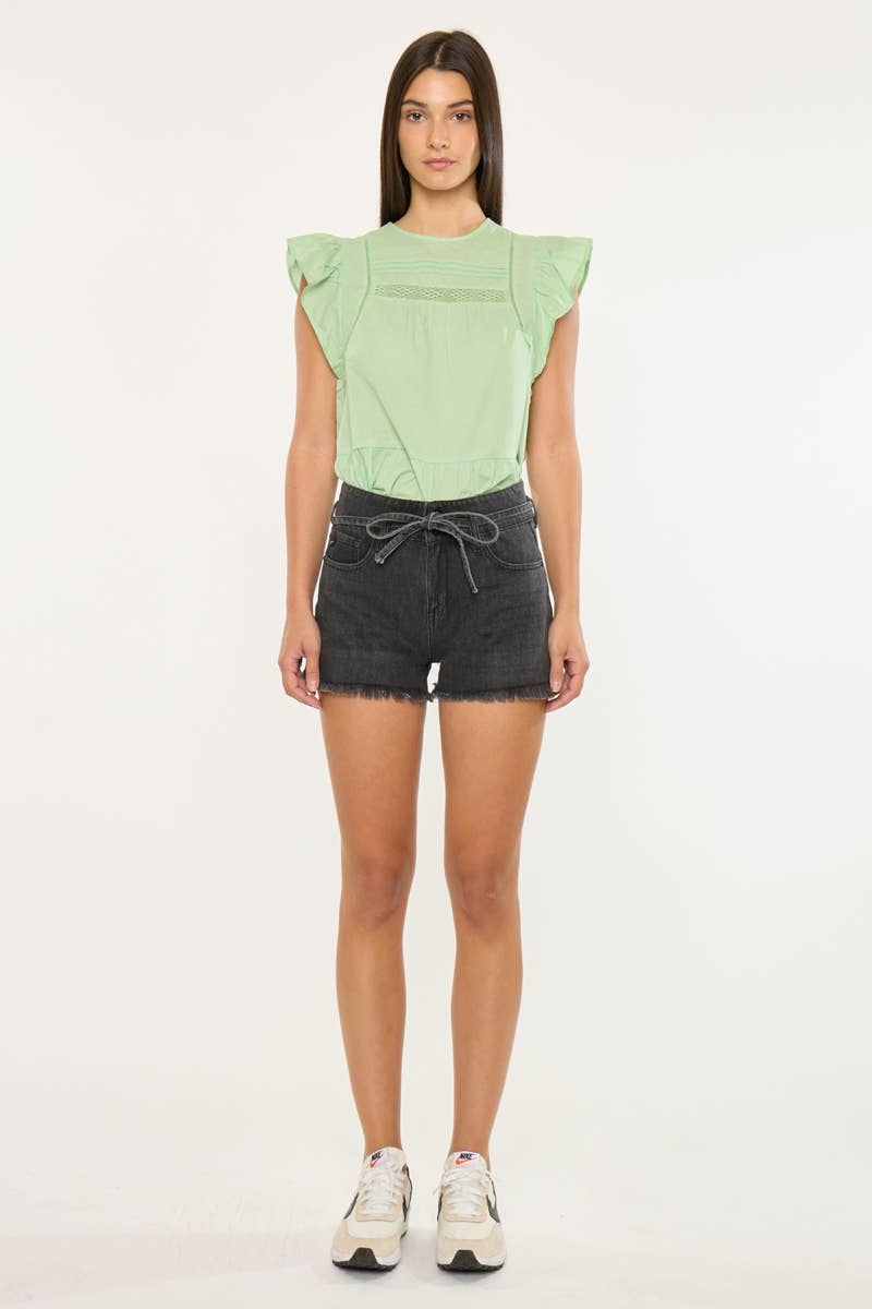 Kancan Gray wash  Denim Short